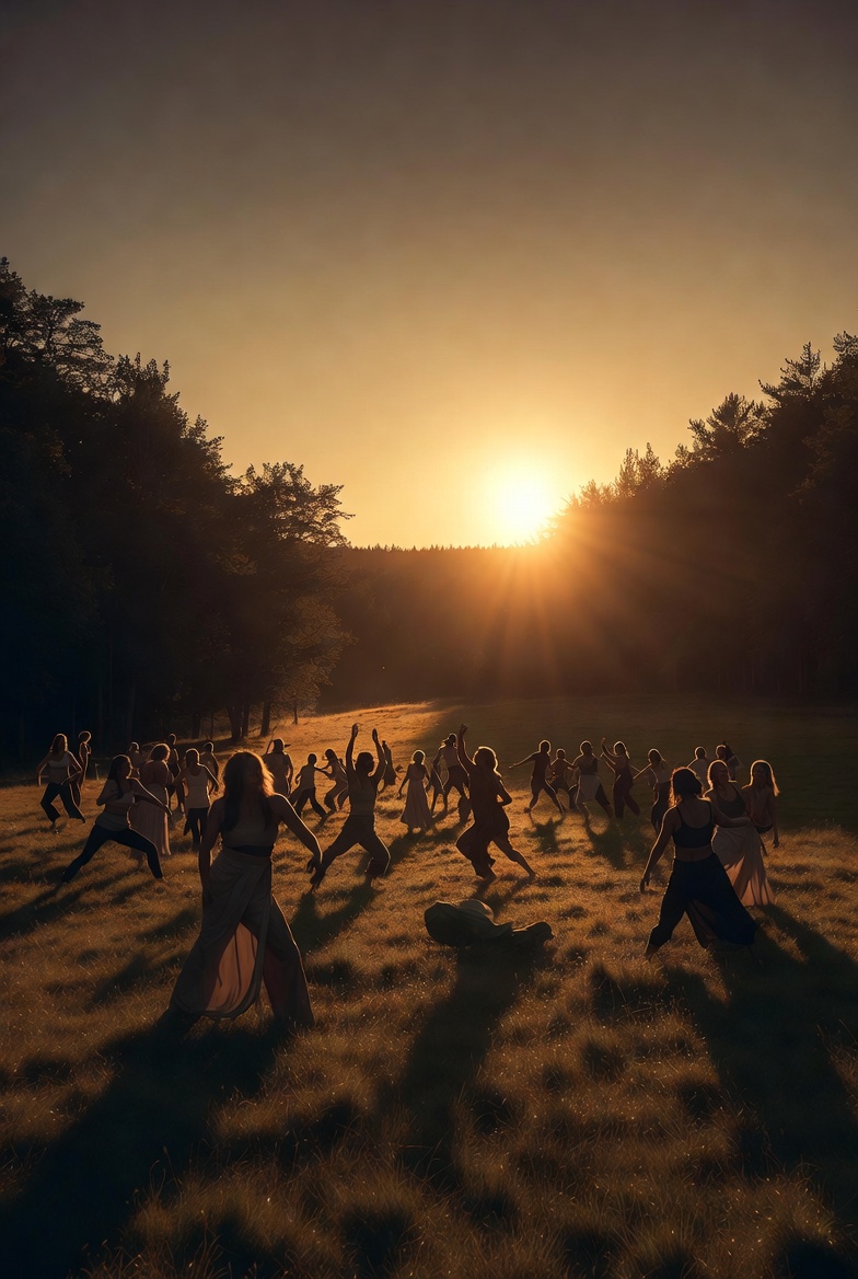 Anteckningsbok med kvällsplan