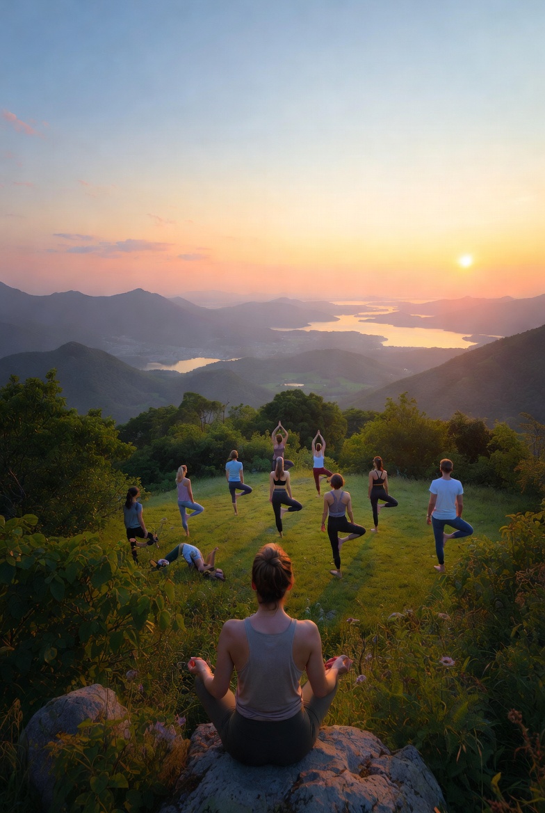 Person som andas lugnt i soffan